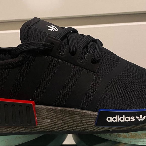 Adidas NMD_R1 “Core Black/Grey Five” - men’s 7 - BWT (no box) - Picture 2 of 6